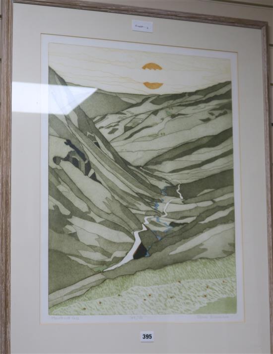 John Brunsden Hardknott Pass 24 x 18in.